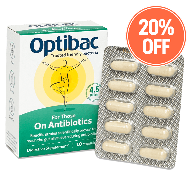 For Those On Antibiotics 20%